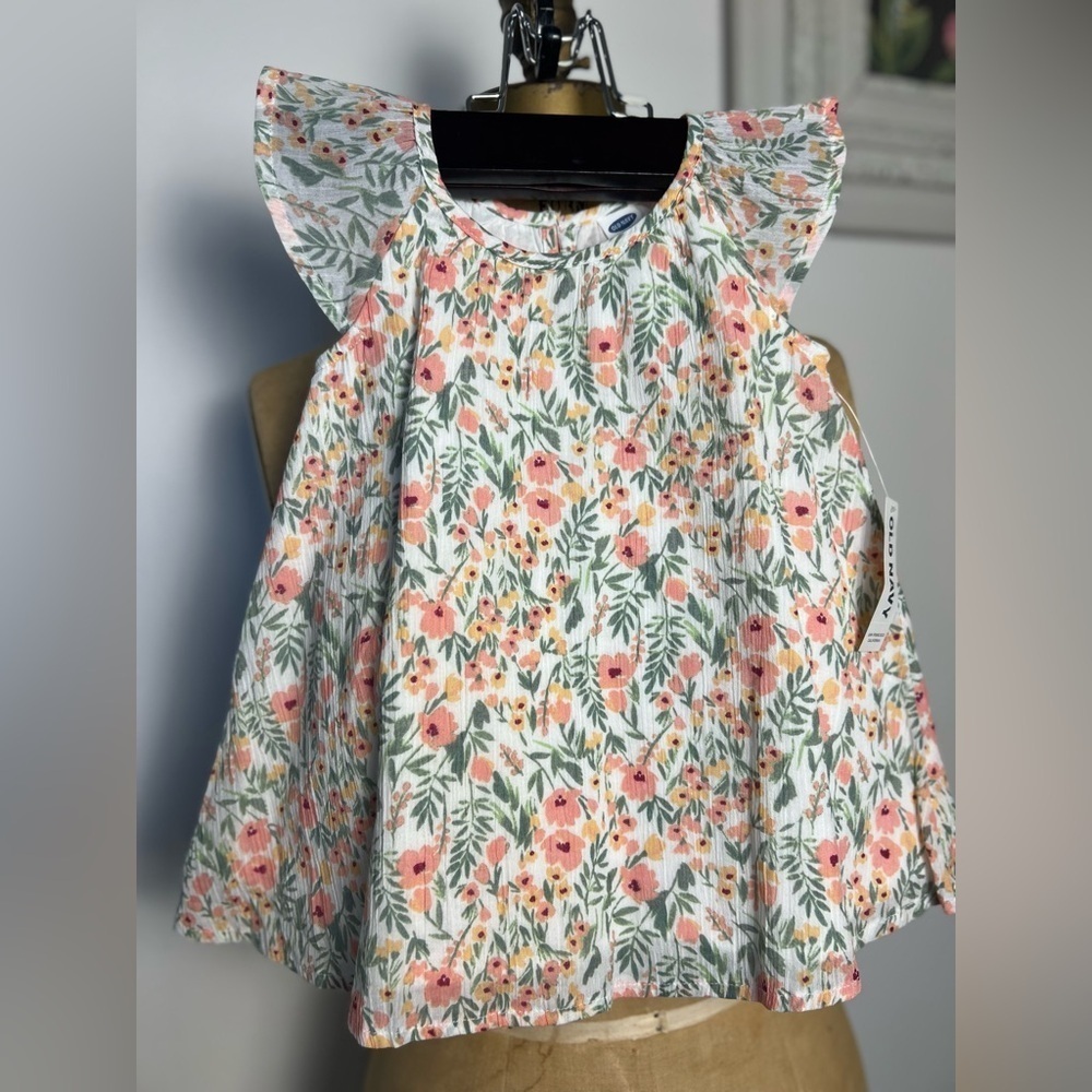 Old Navy girls 3-6 month floral spring/summer dress NWT